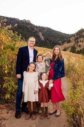 Brandon Ward and His Family